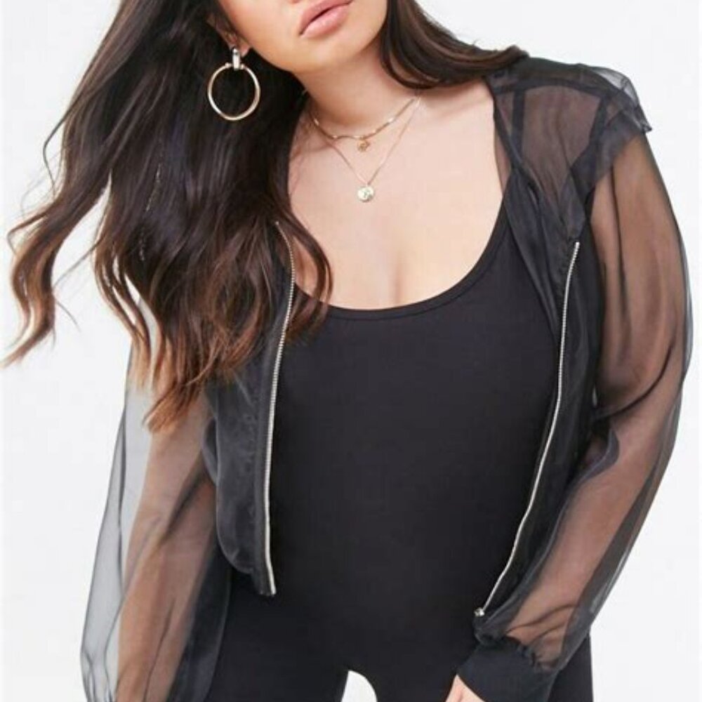 PLUS SIZE SEE THROUGH